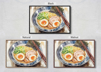 Ramen Print, Japan Art, Food Print, Kitchen Art