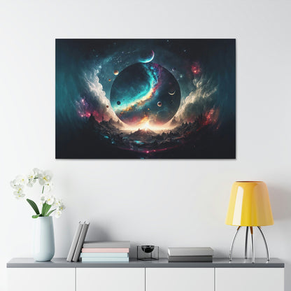 Inter Dimensional Space art Canvas Art Ready To Hang