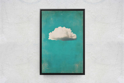 Maximalist Cloud, Emerald Green, Blue Tones