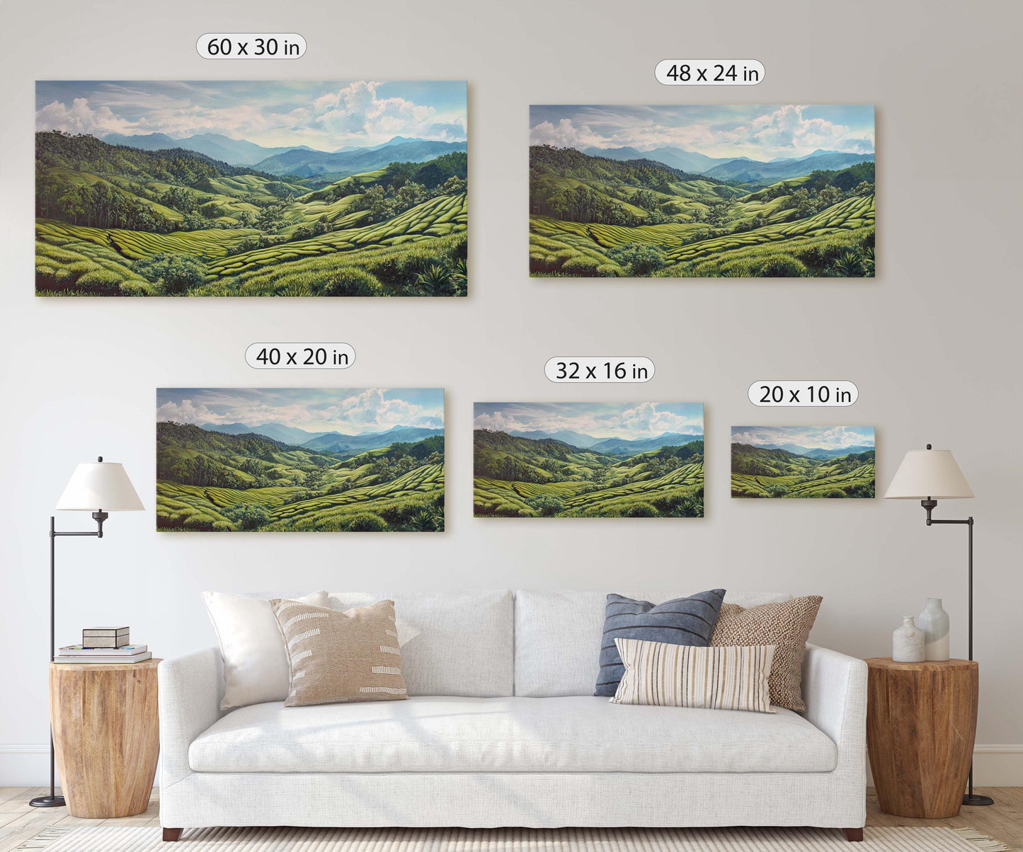 Cameron Highlands Art, Malaysia Print, Mossy Forest Art
