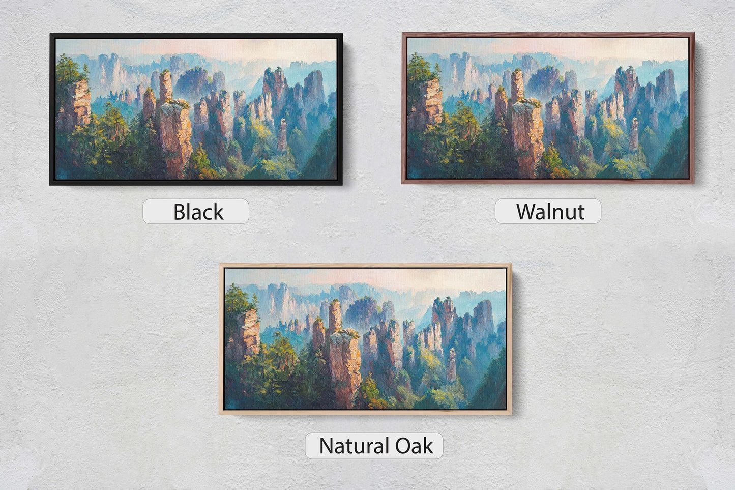 Zhangjiajie Forest, Nature Painting, Scenic Art