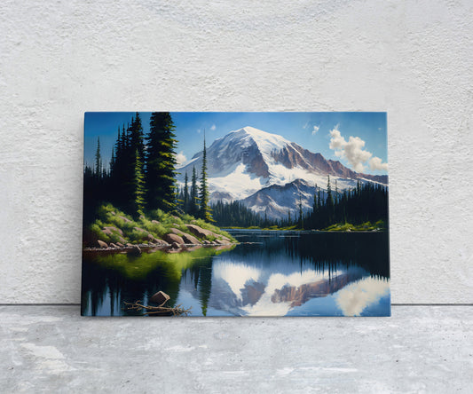 Mount Rainier Canvas Ready to Hang