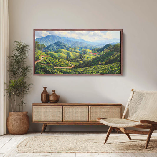 Cameron Highlands Art, Malaysia Print, Mossy Forest Art