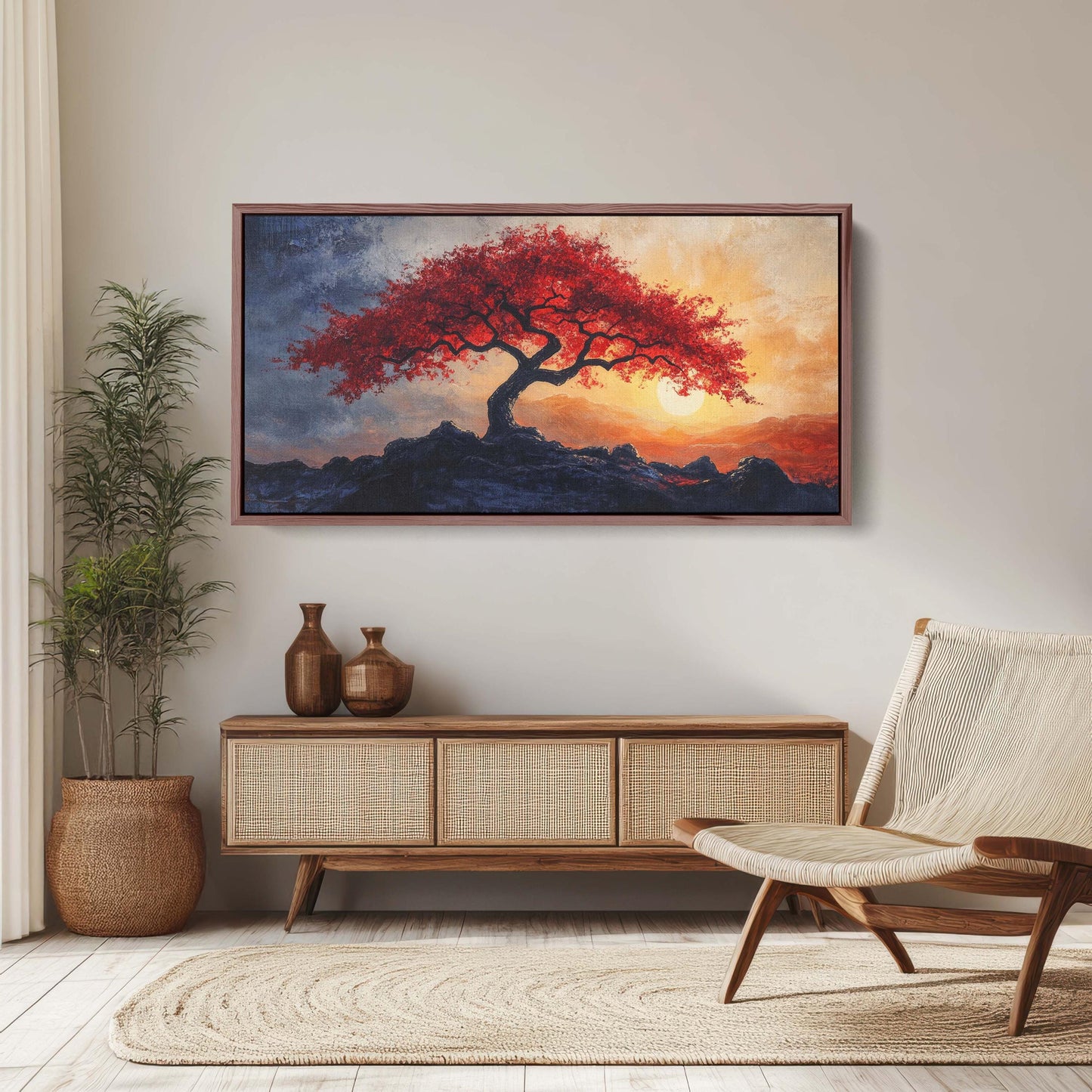 Japanese Tree, Maple Blossom, Cherry Blossom, Asian Decor