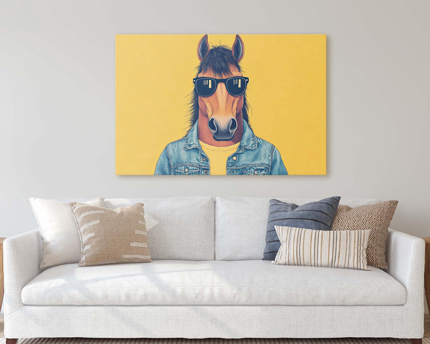 Hipster Horse Print, Street Art, Graffiti Print, Pop Art, Modern Decor