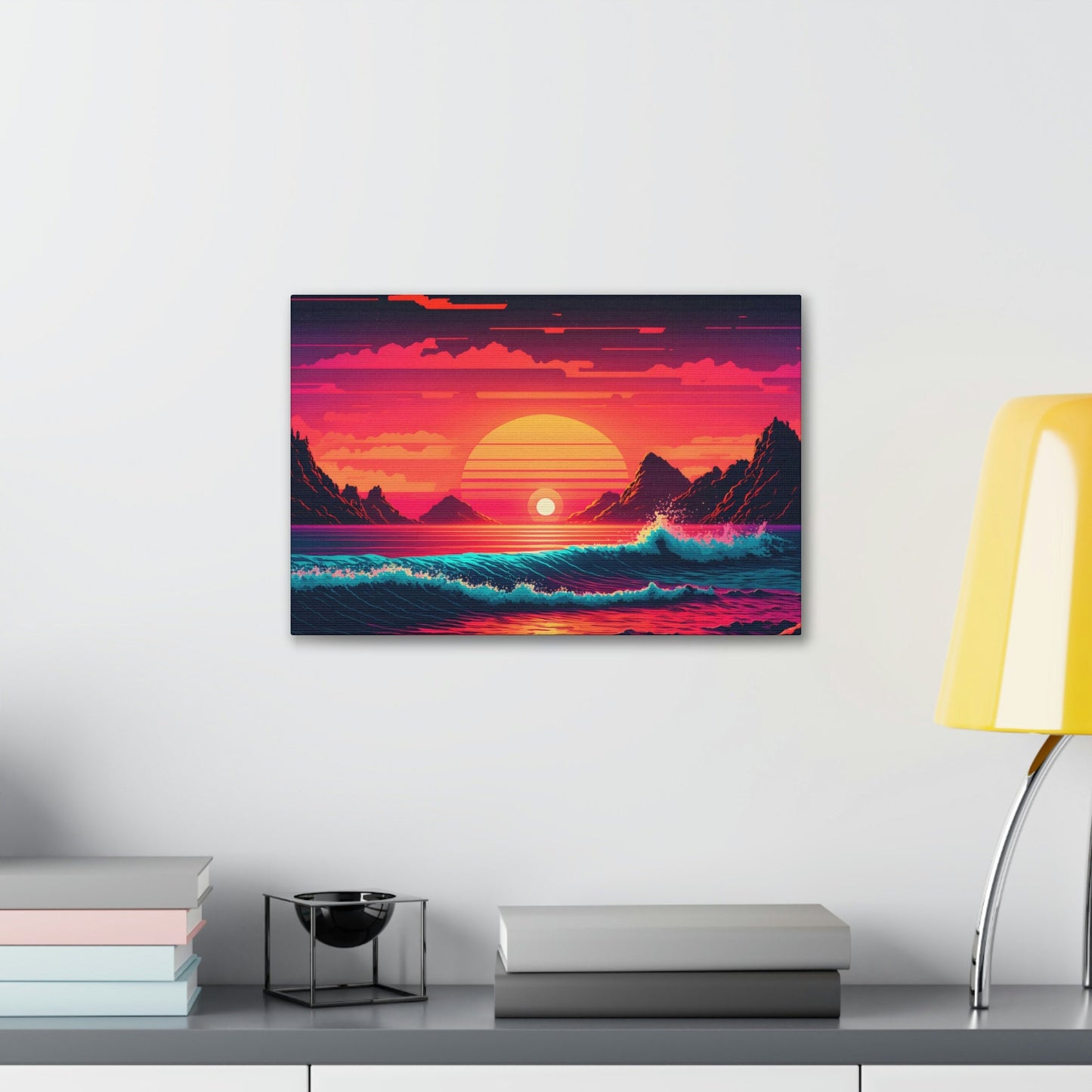 Beach Sunset Canvas Art