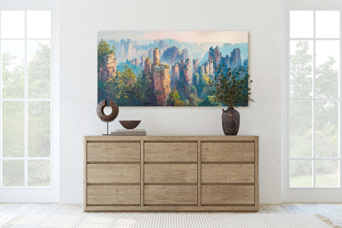 Zhangjiajie Forest, Nature Painting, Scenic Art
