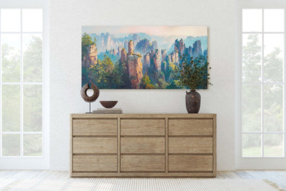 Zhangjiajie Forest, Nature Painting, Scenic Art