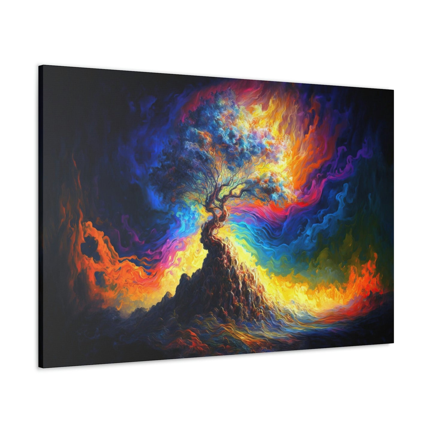 Beautiful Mystical Tree Canvas Art Ready To Hang | Science Fiction | Sci-Fi | Fantasy