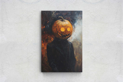 Scary Pumpkin, Halloween Art, Headless Horseman, Jack O Lantern, Spooky Art, Gothic Decor