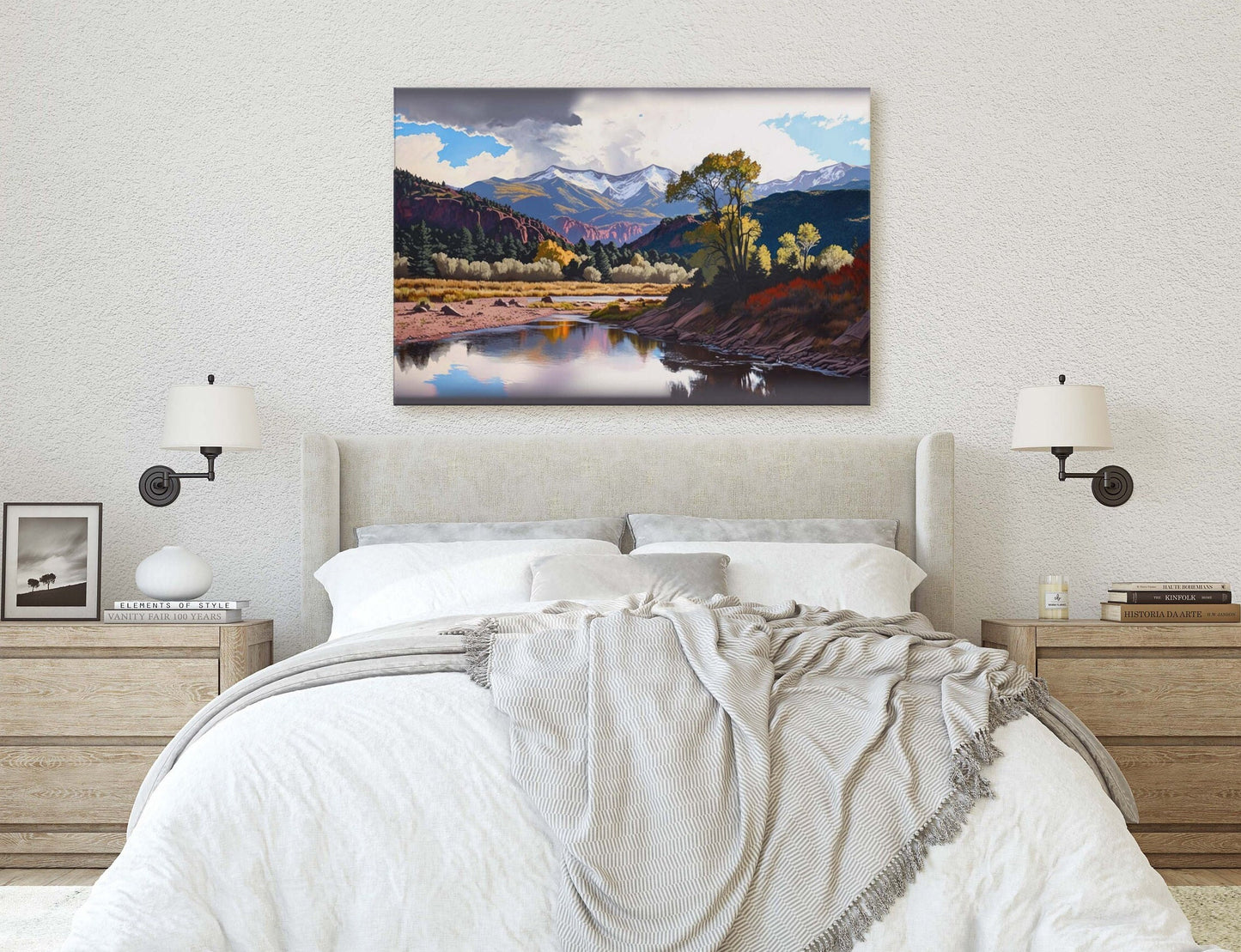 Redstone Colorado, Mountain Landscape, Rocky Mountains, Canvas Art, Ready To Hang, Large Print, Landscape Painting