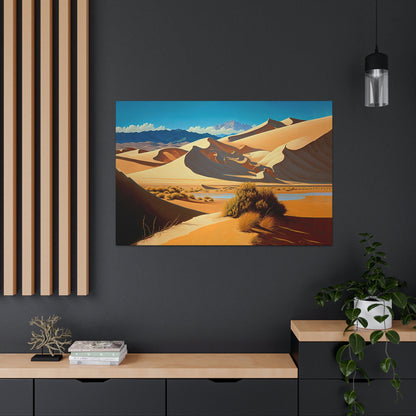 Sand Dunes Colorado Canvas Art Ready To Hang Large Print, Oil Painting, Landscape