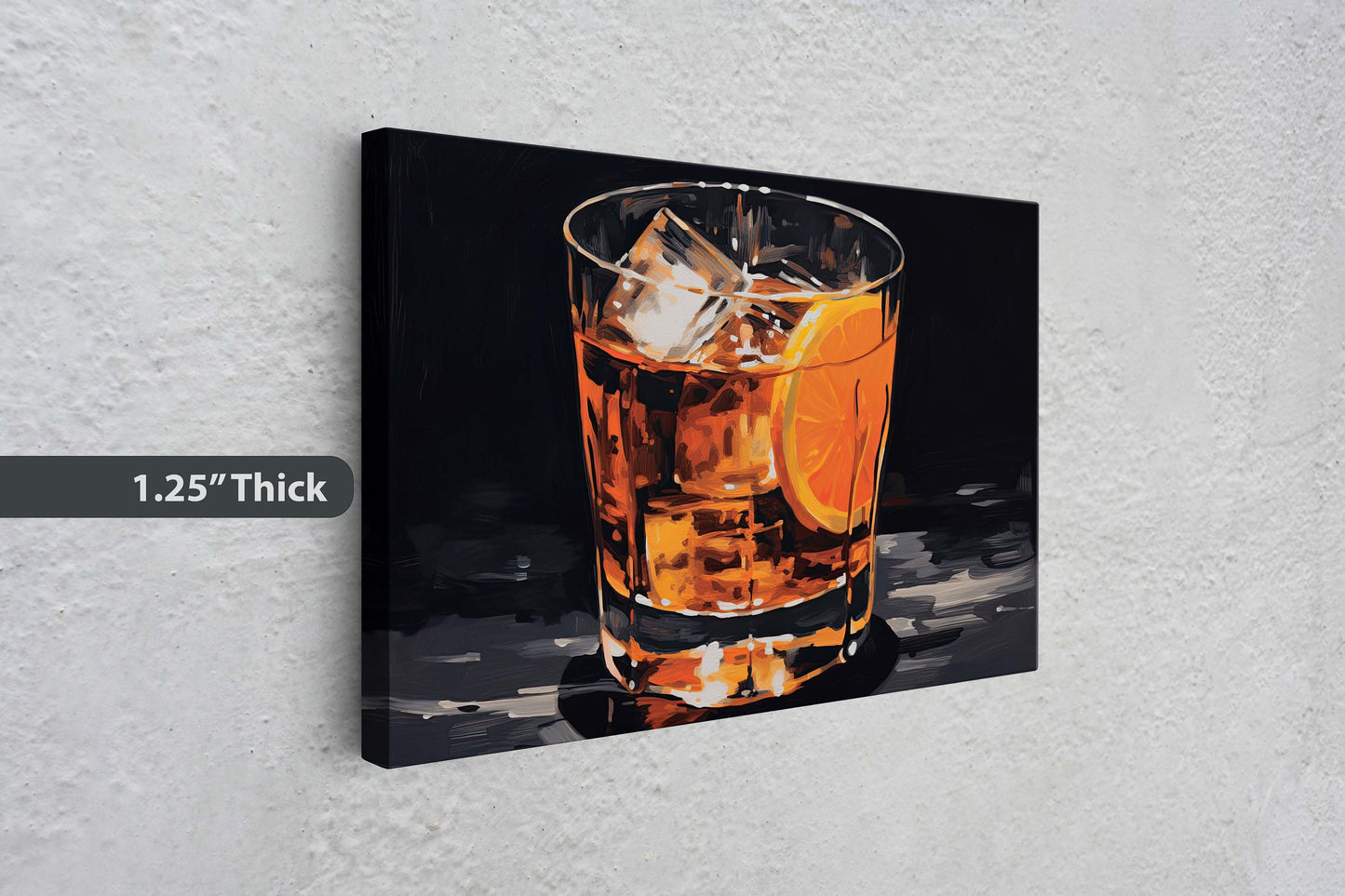 Old Fashioned, Bar Decor, Restaurant art, Kitchen Decor, Dining Room Art, Whiskey, Cocktail Print