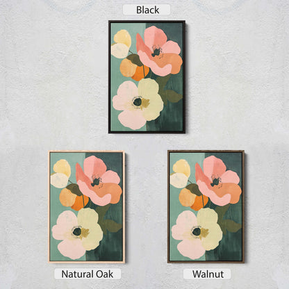 Contemporary Flowers, Floral Print, Botanical Art