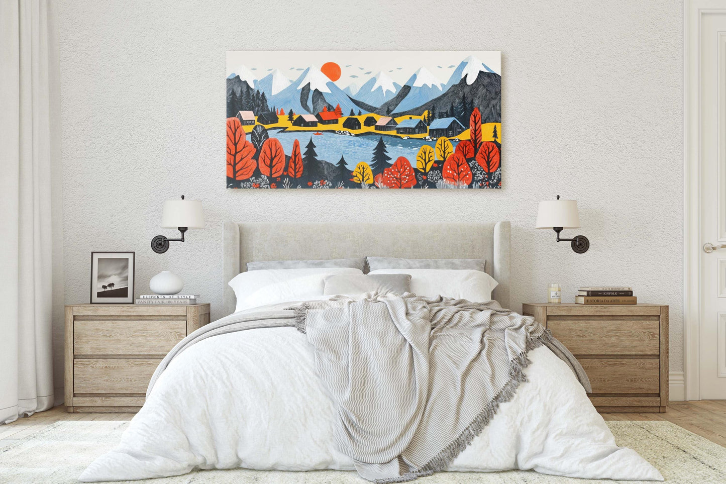 Scandinavian Mountain, Mountain Village, Mountain Town