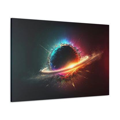Exploding Planet Canvas Art Ready To Hang | Science Fiction | Sci-Fi | Fantasy