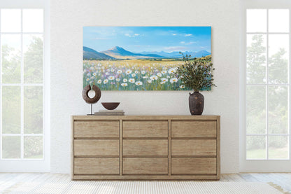 Daisy WIldflowers, Lily Flowers, Mountain Landscape