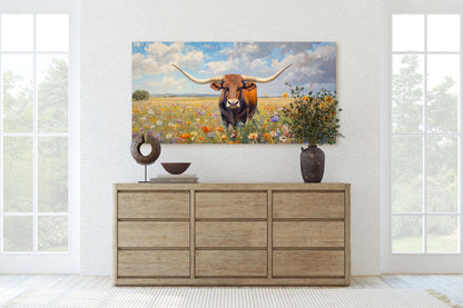 Texas Longhorn, Longhorn Cattle, Farmhouse Decor