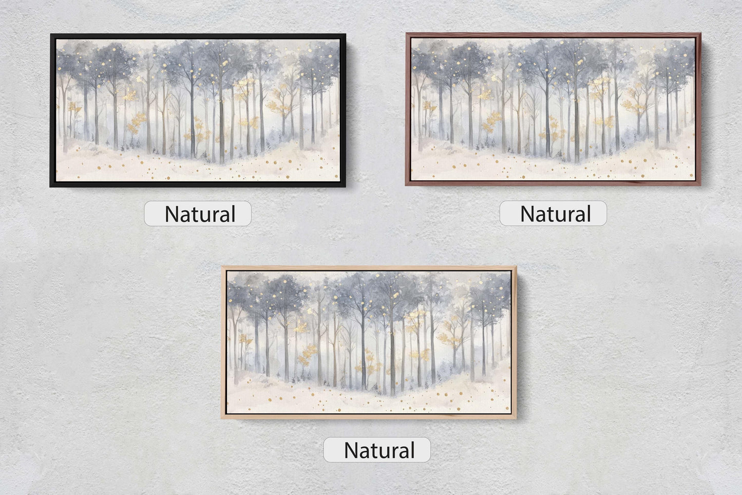 Aspen Trees in Winter