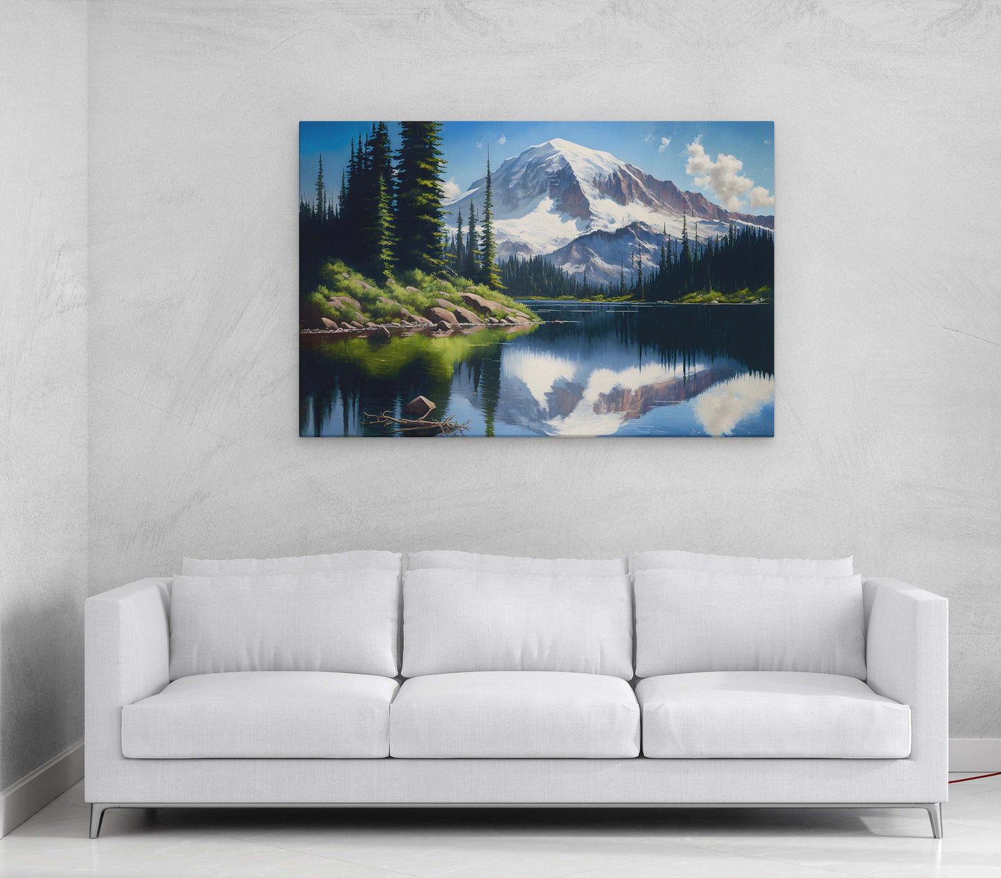 Mount Rainier Canvas Ready to Hang