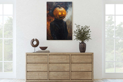 Scary Pumpkin, Halloween Art, Headless Horseman, Jack O Lantern, Spooky Art, Gothic Decor