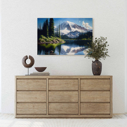 Mount Rainier Canvas Ready to Hang