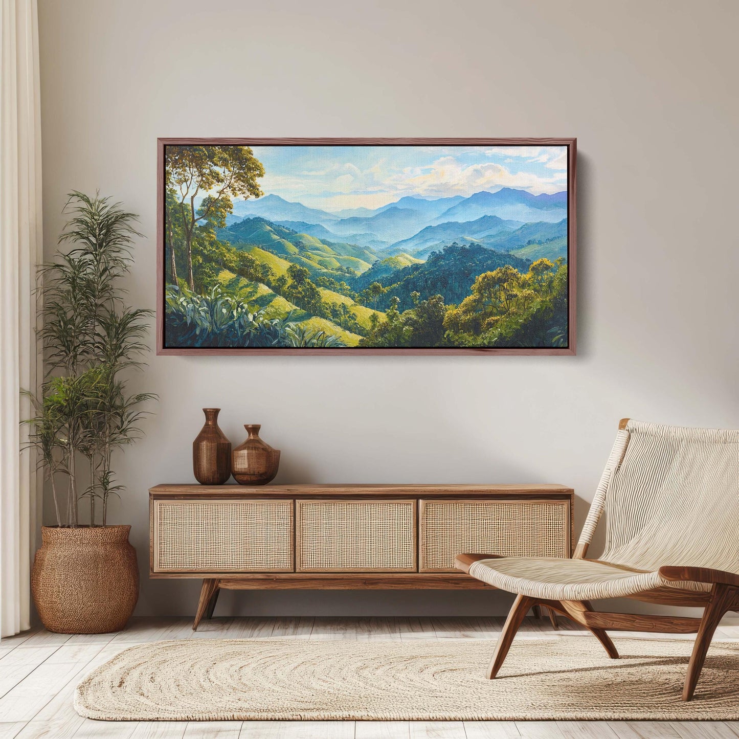 Cameron Highlands Art, Malaysia Print, Mossy Forest Art