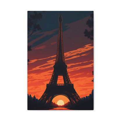 Eiffel Tower Canvas Print