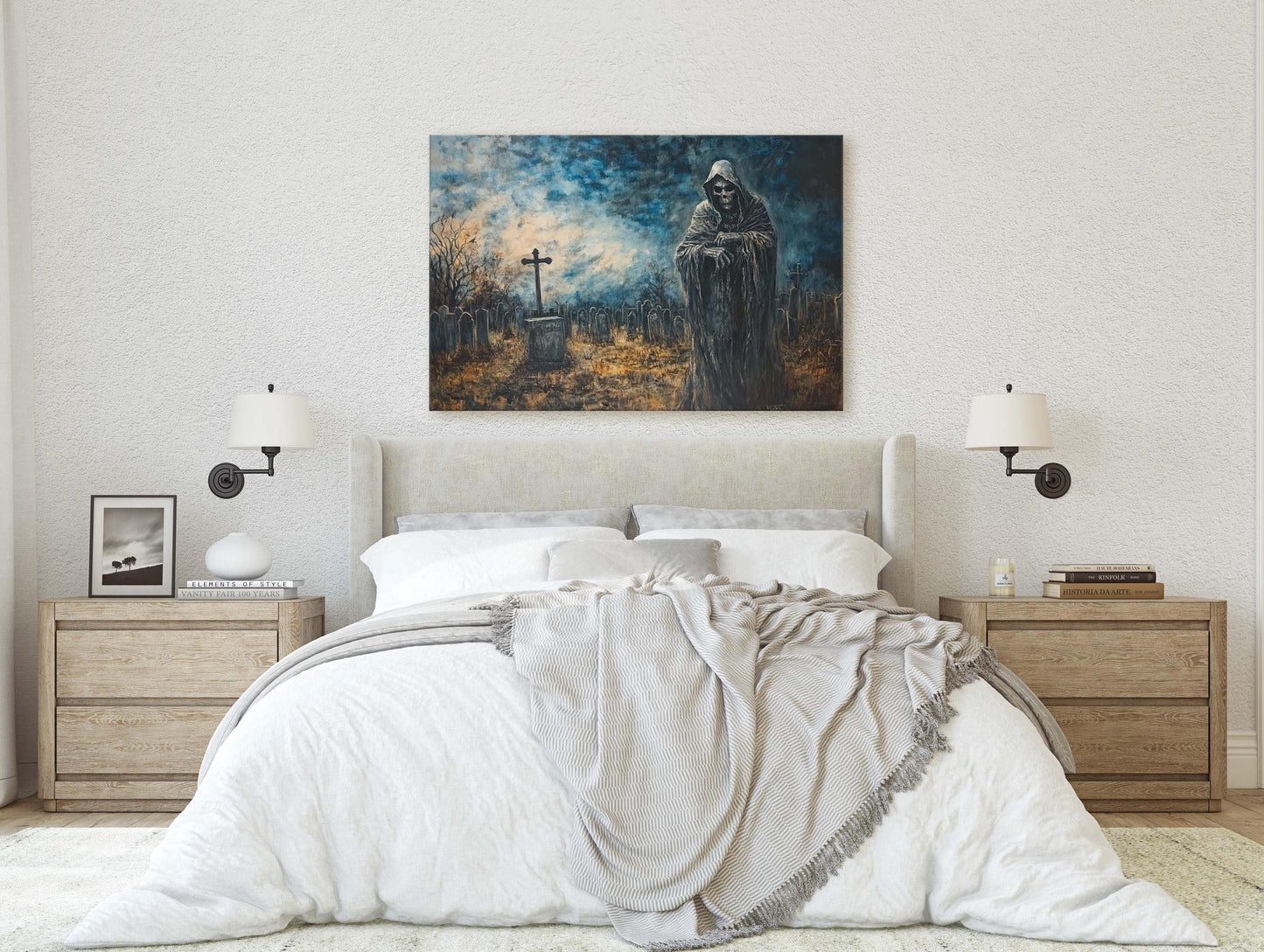 Grim Reaper, Death Cemetery, Graves Night, Creepy Art, Gothic Halloween, Dark Academia, Dark Arts