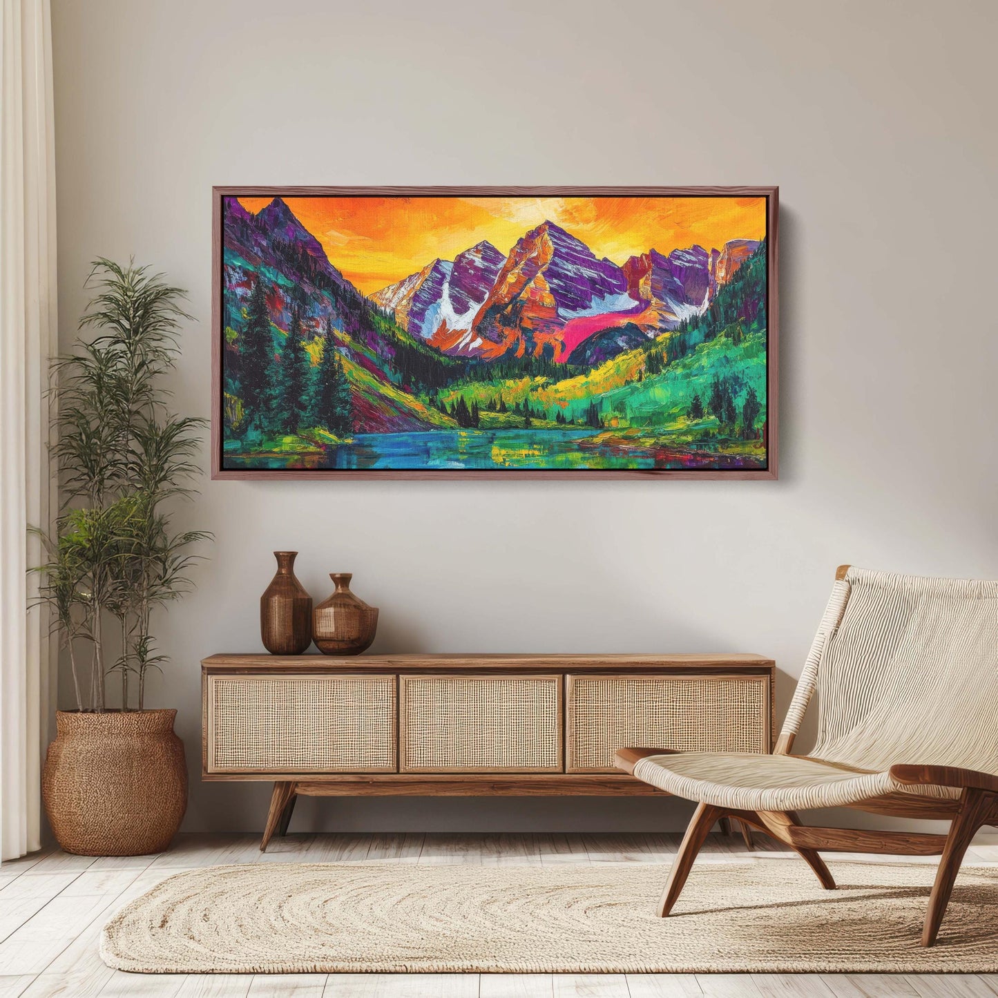 Maroon Bells, Colorado Mountains, Mountain Landscape, Colorful Mountains, Vibrant Nature