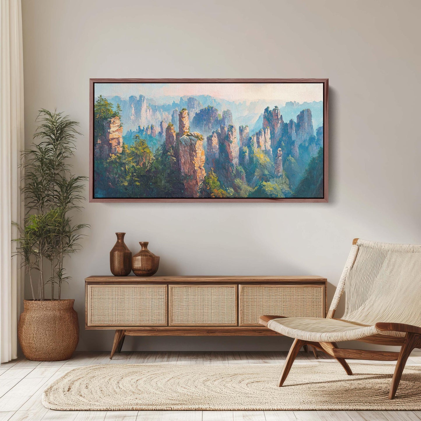 Zhangjiajie Forest, Nature Painting, Scenic Art
