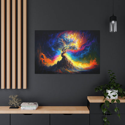 Beautiful Mystical Tree Canvas Art Ready To Hang | Science Fiction | Sci-Fi | Fantasy