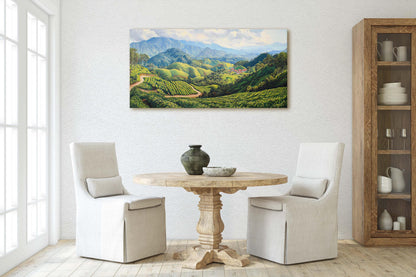 Cameron Highlands Art, Malaysia Print, Mossy Forest Art