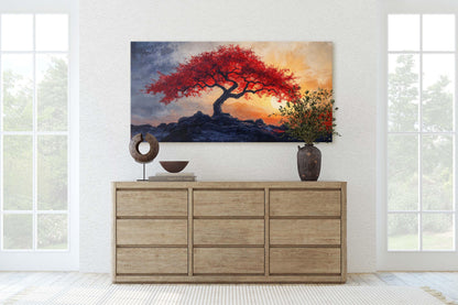 Japanese Tree, Maple Blossom, Cherry Blossom, Asian Decor