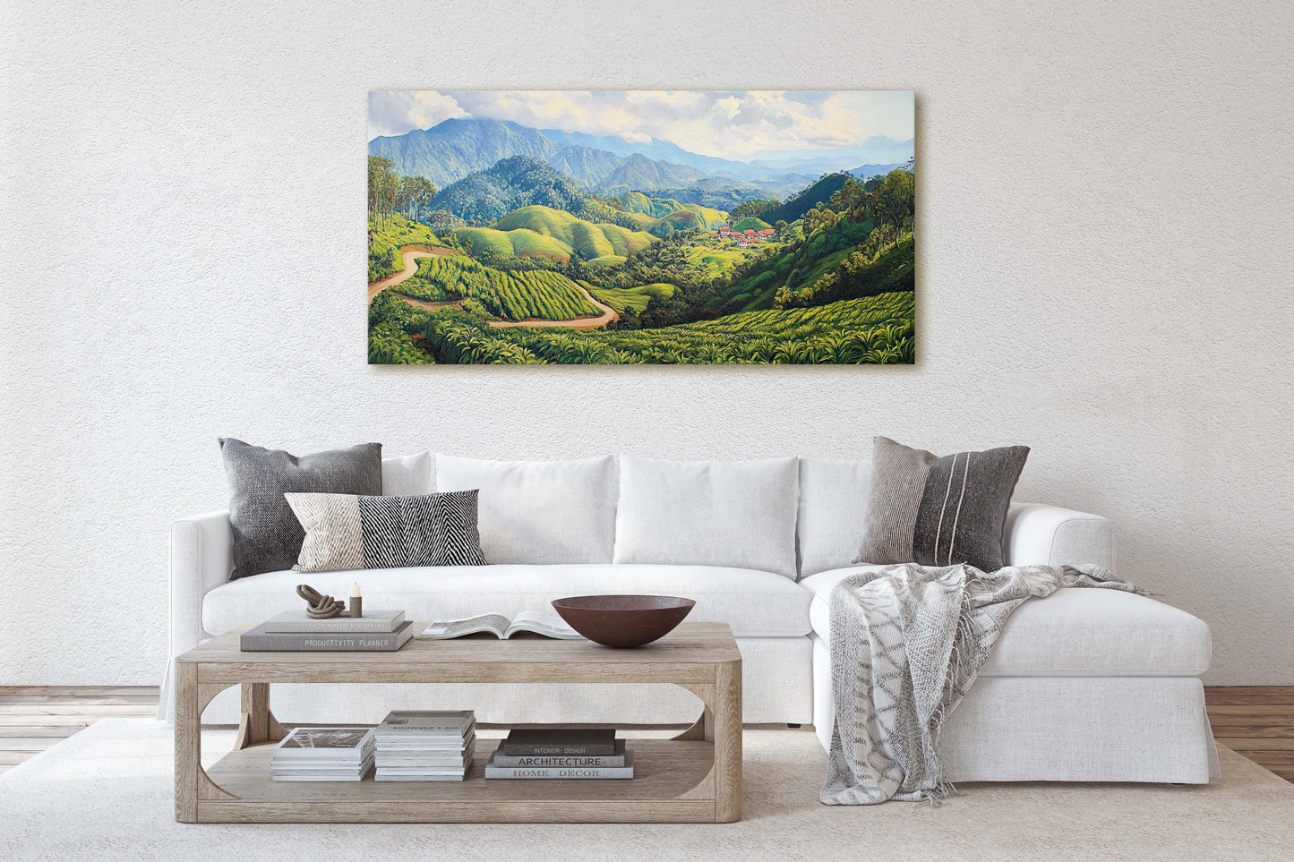 Cameron Highlands Art, Malaysia Print, Mossy Forest Art