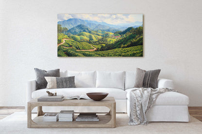Cameron Highlands Art, Malaysia Print, Mossy Forest Art
