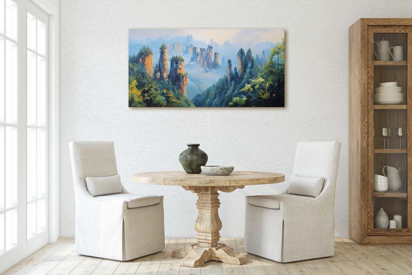 Zhangjiajie National Forest, Nature Painting, Scenic Art