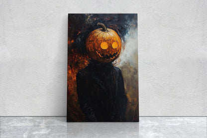 Scary Pumpkin, Halloween Art, Headless Horseman, Jack O Lantern, Spooky Art, Gothic Decor