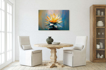 Agave Art, Succulent Canvas, Cactus Painting, Botanical Painting, Large Print, Ready to Hang, Nature Painting, Flower Decor, Gift For Home