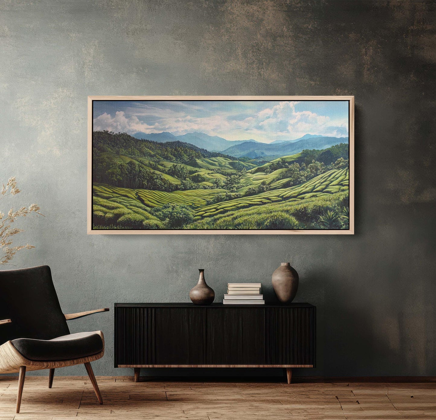 Cameron Highlands Art, Malaysia Print, Mossy Forest Art
