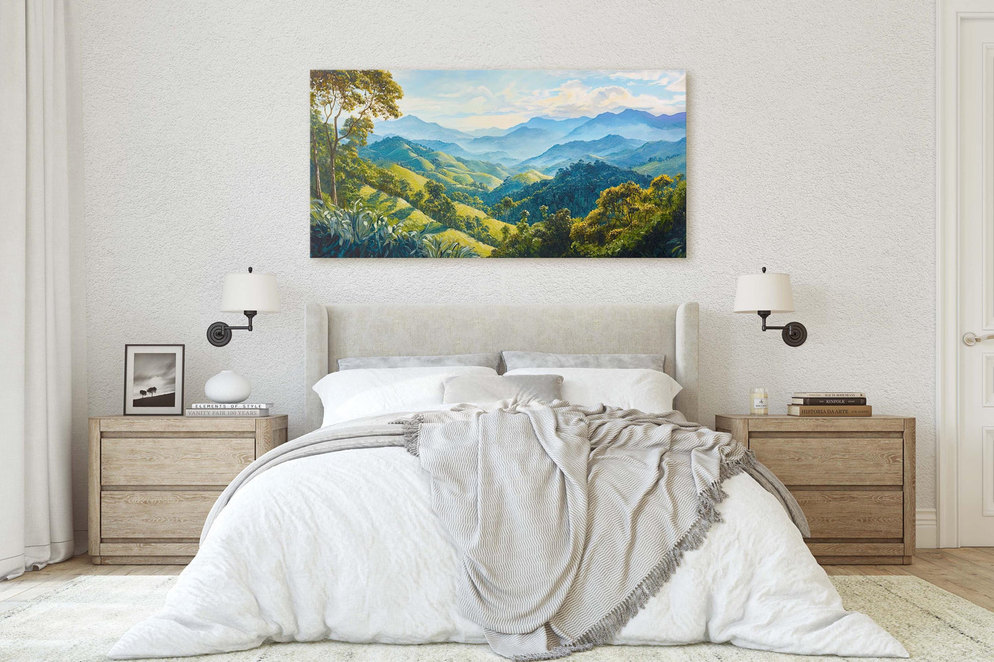 Cameron Highlands Art, Malaysia Print, Mossy Forest Art