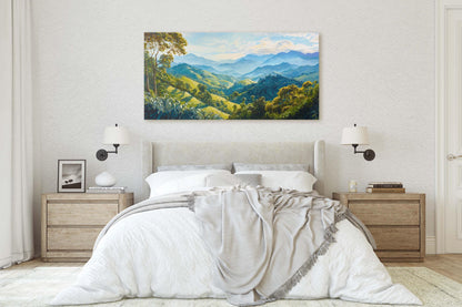 Cameron Highlands Art, Malaysia Print, Mossy Forest Art