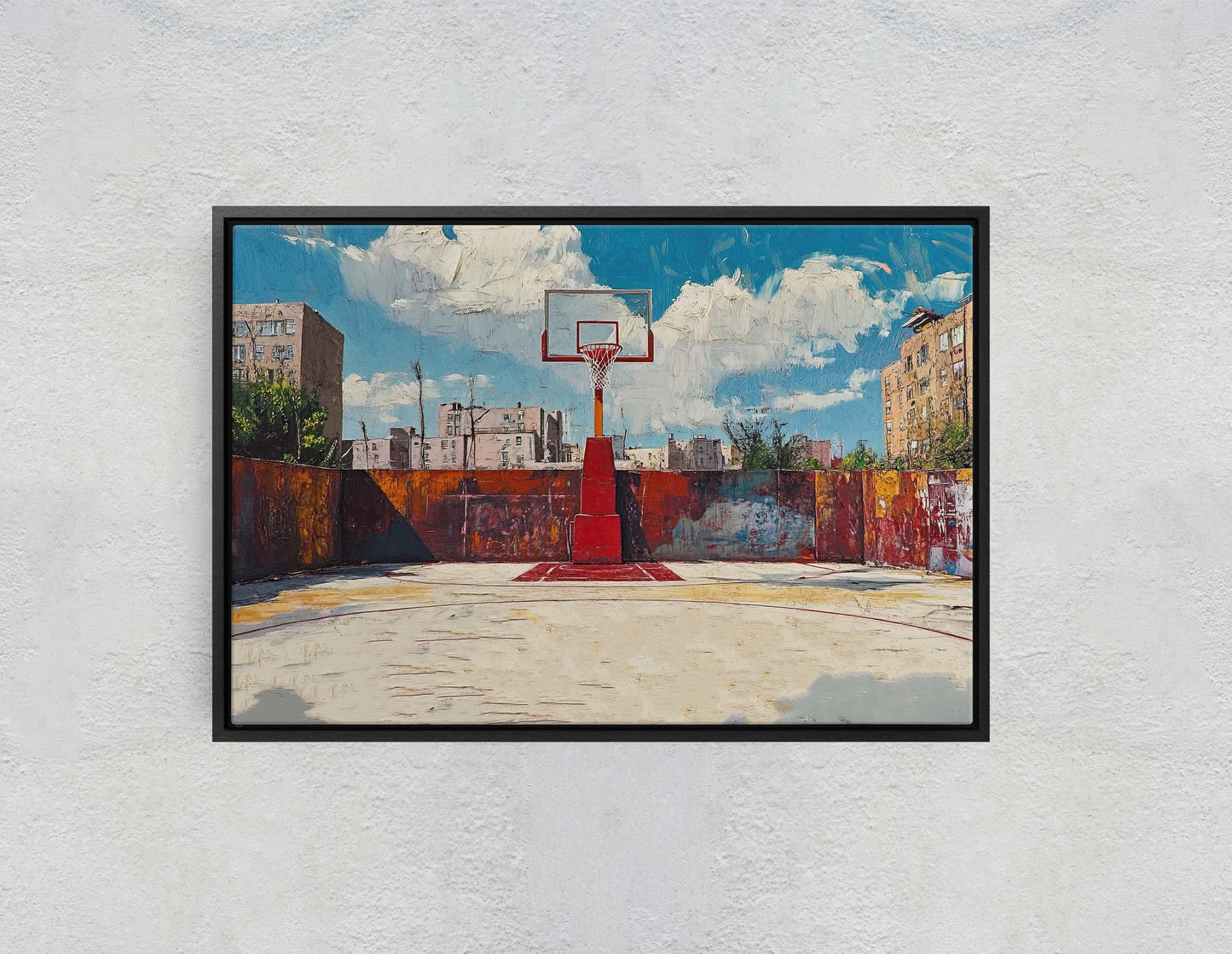 Basketball Art, Street Art, Basketball Court, Basketball Painting