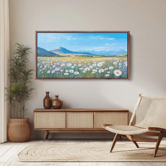 Daisy WIldflowers, Lily Flowers, Mountain Landscape