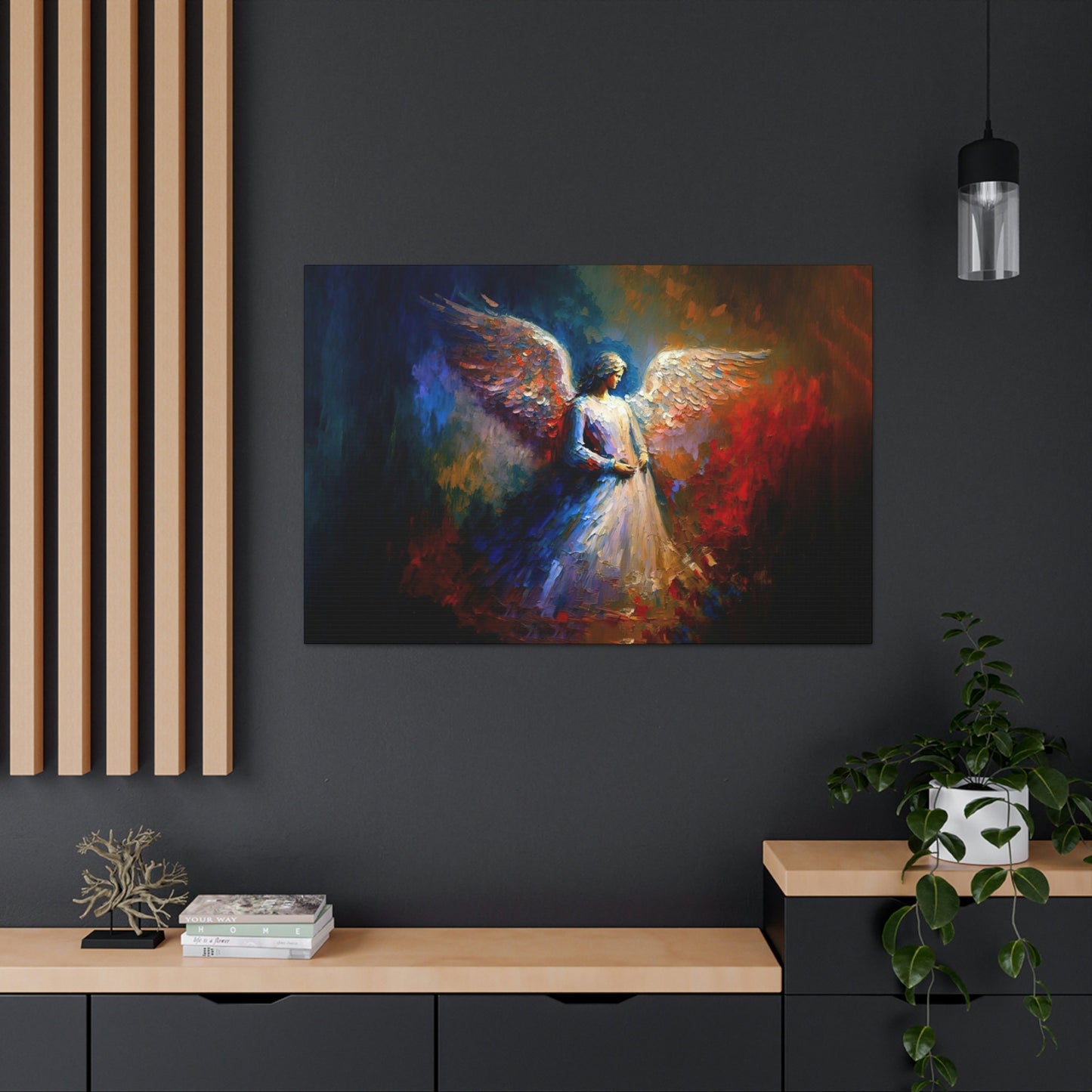 Angel Oil Painting Canvas Art Ready To Hang | Fantasy