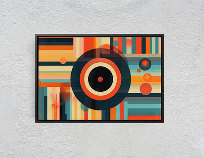 Mid Century Modern, Contemporary, Vinyl Pop Art, Music Art, Vinyl Cover Print, Music Lover, Vinyl Lover, Gift, Modern Art, Retro Decor